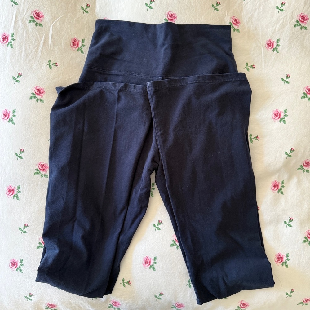 John Galt Navy Priscilla Flare Pants